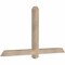 Ekena Millwork Eugene Smooth Timber Gable Bracket, Douglas Fir, 60"W x 32"H x 3 1/2"D x 3 1/2"F, 13/12 Pitch GBW060X32X0404EUG00SDF - alternate 5